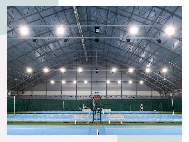 Строительство теннисных кортов в Обнинск от 609 руб.