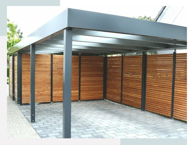 Навесы для парковки в Обнинске