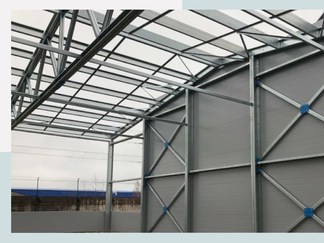 Каркасные ангары от СтальСтрой-Бнн по цене от 609 руб.
