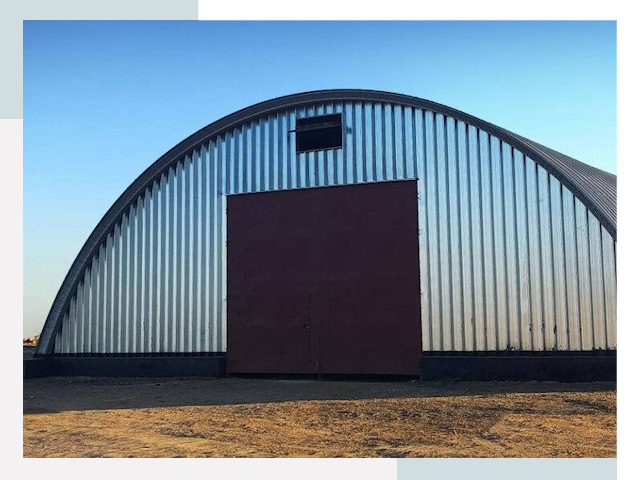 Арочные ангары в Обнинске