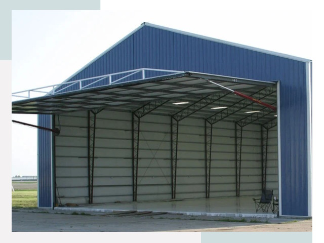 Прямо стенные ангары в Обнинске