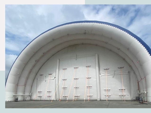 Пневмокаркасные ангары от СтальСтрой-Бнн по цене от 609 руб.