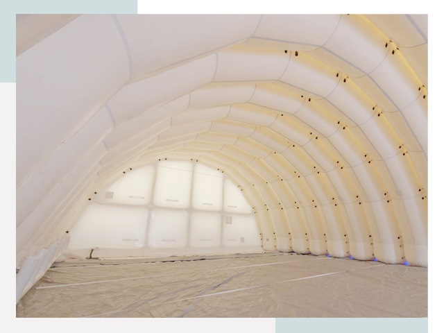 Пневмокаркасные ангары в Обнинске