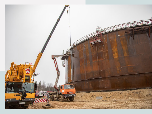 Монтаж резервуаров в Обнинске от 609 руб. за м³