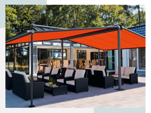 Навесы для кафе и ресторанов в Обнинске
