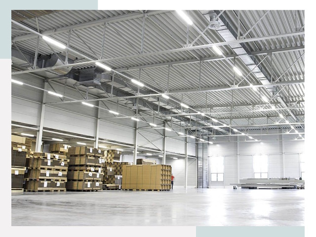 Освещение ангаров в Обнинске