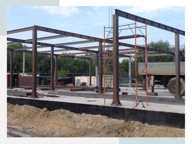 Фундамент для ангаров в Обнинске