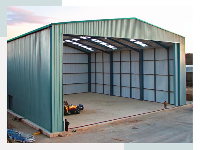 Строительство ангаров в Обнинске