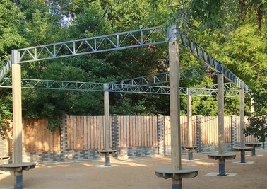 Терраса из металлоконструкций под ключ, проектирование, изготовление и монтаж от СтальСтрой-Бнн